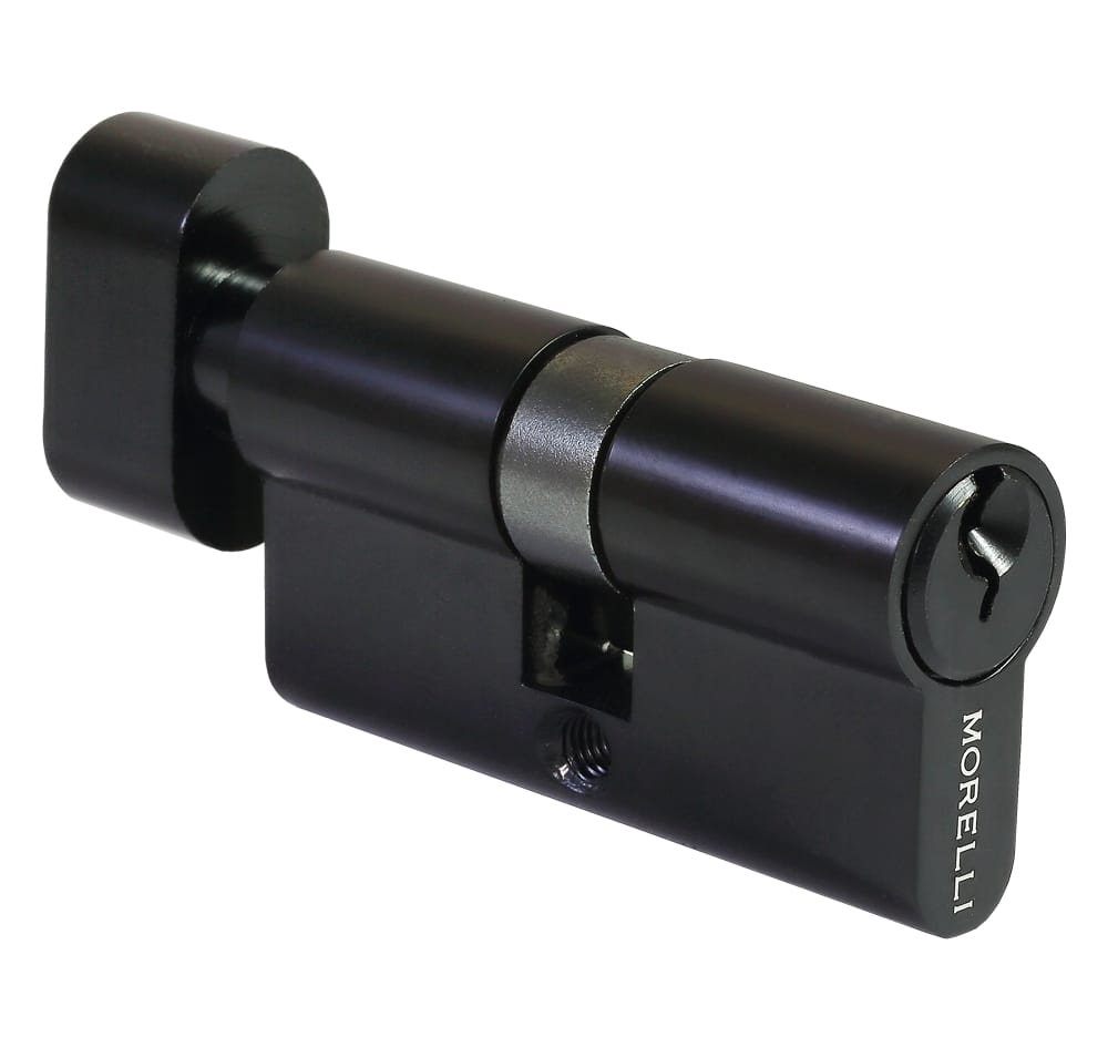 Anahtalı Çevirmeli Silindir Barel Göbek Kapı Kilidi Simple 60CK