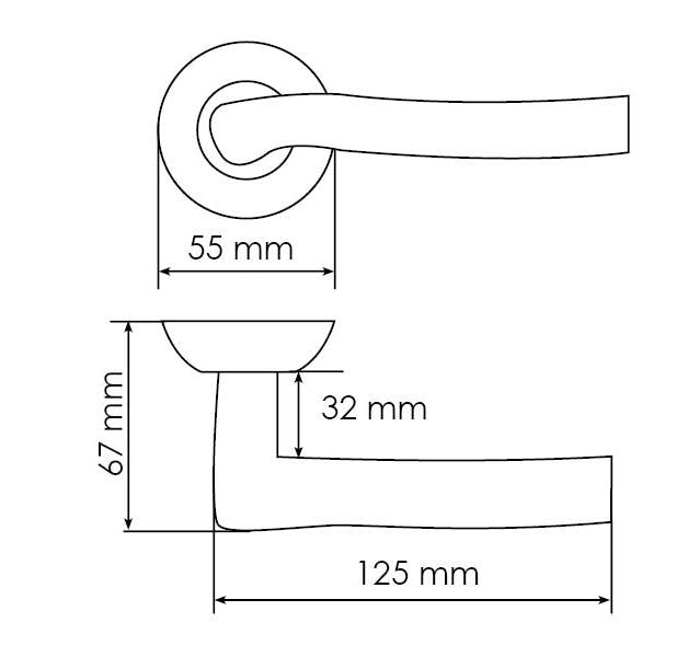 Fontan Kapı Kolu Simple MH-04