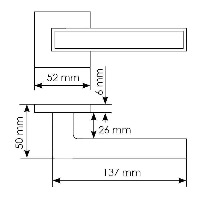 Sulla Kapı Kolu S6 MH-48-S6