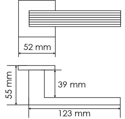 Maglev Kapı Kolu S6 MH-52-S6