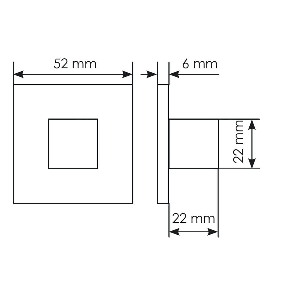 S6 WC Kapı Kilidi MH-WC-S6