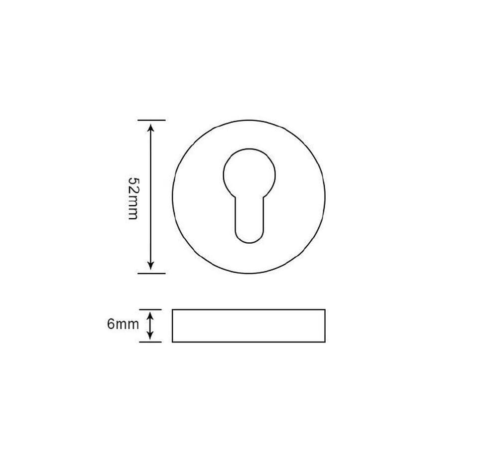 Slim Kapı Rozeti Minimalistic RAP KH SLIM-R